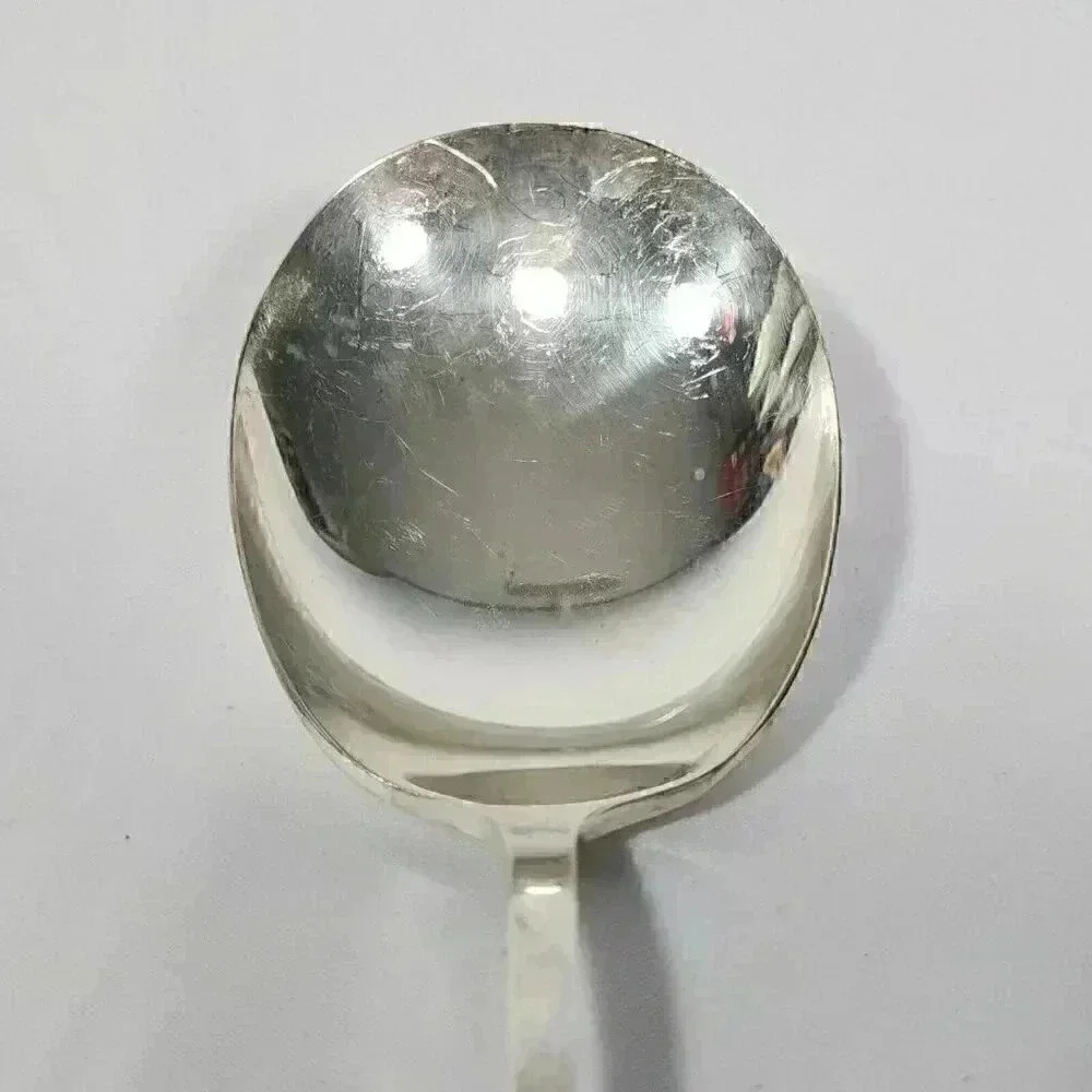 Vintage REED & BARTON 3 Pc Salad Serving Set Silver-plate 8.75‎ Long - Picture 7 of 15